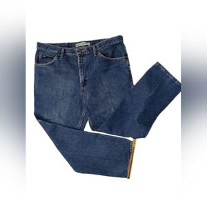 Vintage Lee Regular Fit Blue Stonewash Jeans 40 x 29